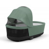 Коляска Cybex Priam IV Chrome Brown complete и автокресло Cloud G i-Size Magic Black 3 в 1 Leaf Green