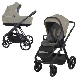 Детская коляска 3 в 1 Espiro Miloo 2025 и автокресло Pi Gray blue 217 cashmere gray / Серый/синий (Gray blue 103)