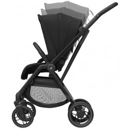 Детская коляска Maxi-Cosi Leona² Oria 3 в 1 с автокреслом CabrioFix Essential graphite 1204390110 Twillic Black/1507672111 Essential Black