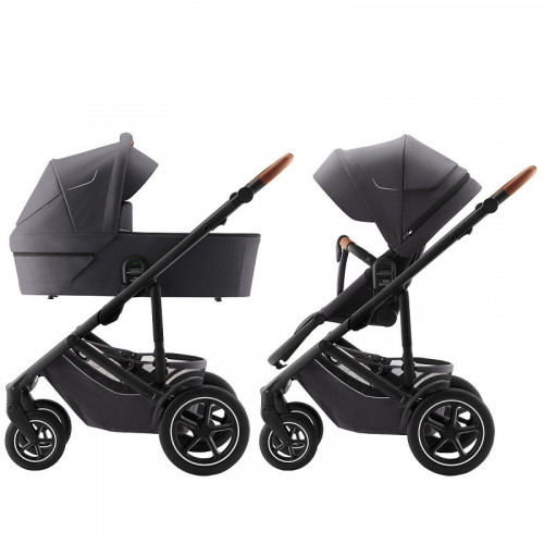 Коляска 3 в 1 Britax Roemer Smile 5Z и автокресло Baby-Safe PRO LUX Onyx Black Midnight Grey
