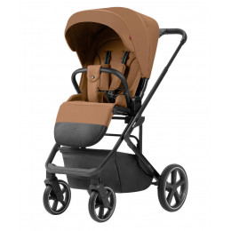 Коляска Carrello Alfa CRL-6522 2025 Cybex Aton S2 i-Size Hibiscus Red 3 в 1 Honey Beige