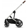 Коляска Cybex Balios S Lux SLV complete Cloud G Almond Beige Plus 3 в 1 Stone Grey с дождевиками