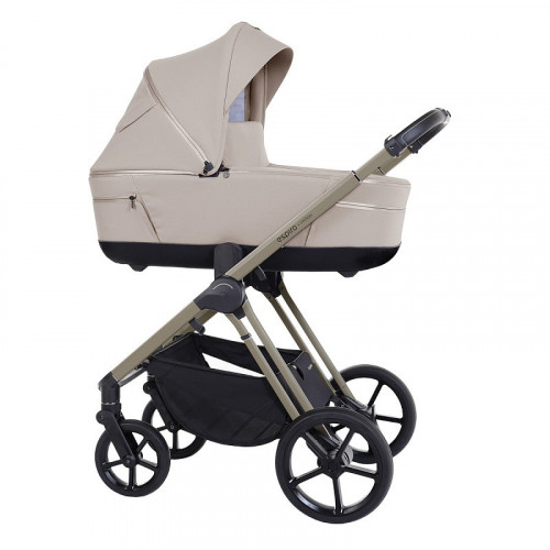 Детская коляска 3 в 1 Espiro Miloo 2025 и автокресло Pi Begie 219 white pearl / Бежевый (Beige 109)