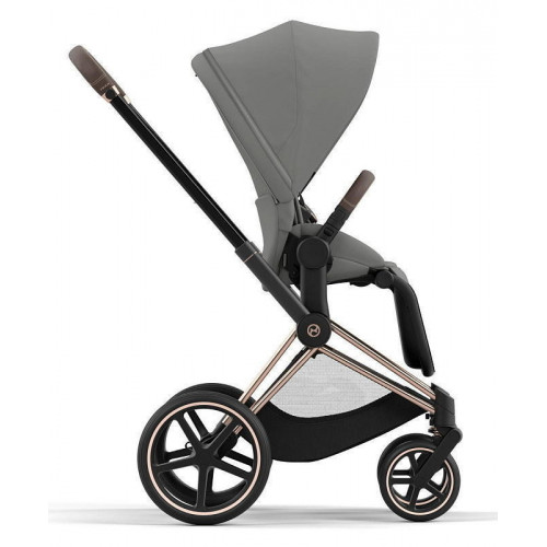 Коляска Cybex Priam IV Rosegold complete Cloud T One Love 3 в 1 Mirage Grey