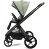 Детская коляска Peppy Soho 3 в 1 с автокреслом Welldon Crown 2 Grey Oregano (орегано), рама серо-бежевый