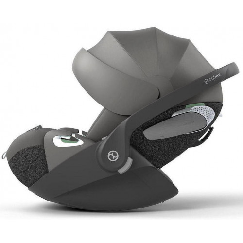 Коляска Cybex Balios S Lux TPE complete Cloud T Mirage Grey 3 в 1 Almond Beige с дождевиками