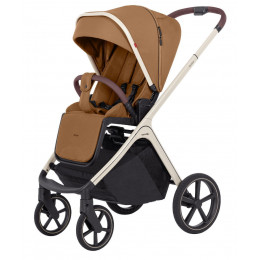 Коляска Carrello Vector CRL-6550 Nova DK791 Grey Line 3 в 1 Coral Beige