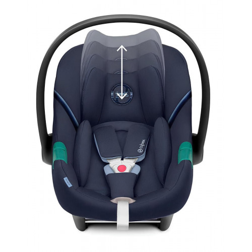 Коляска Carrello Vector CRL-6550 и автокресло Cybex Aton S2 Ocean Blue 3 в 1 Landscape Grey