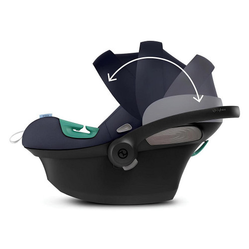 Коляска Carrello Vector CRL-6550 и автокресло Cybex Aton S2 Ocean Blue 3 в 1 Landscape Grey