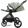 Детская коляска Peppy Soho 3 в 1 с автокреслом Welldon Crown 2 Grey Oregano (орегано), рама серо-бежевый