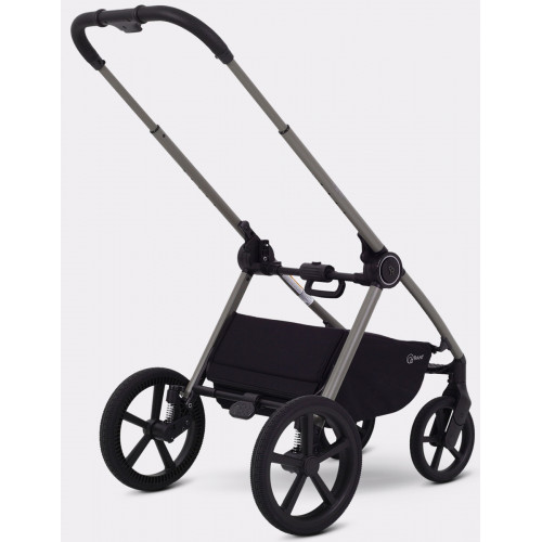 Детская коляска Rant Teo Soft 3 в 1 с автокреслом Aster Zero Black Cloud