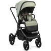 Детская коляска Peppy Soho 3 в 1 с автокреслом Welldon Crown 2 Grey Oregano (орегано), рама серо-бежевый
