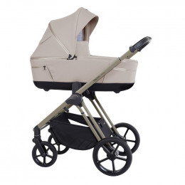 Детская коляска 3 в 1 Espiro Miloo 2025 и автокресло Pi Gray blue 219 white pearl / Серый/синий (Gray blue 103)