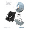 Детская коляска Maxi-Cosi Fame 3 в 1 с автокреслом Coral 360 Essential grey Twillic Black/Черный