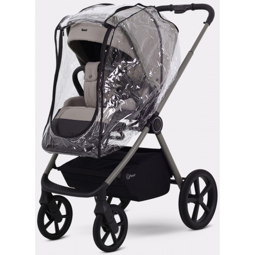 Детская коляска Rant Teo Soft 3 в 1 с автокреслом Aster Zero Black Cloud
