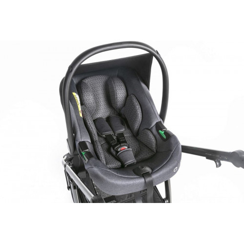 Детская коляска 3 в 1 Espiro Only 2026 и автокресло Pi Black 519 vanilla beige