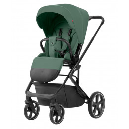 Коляска Carrello Alfa CRL-6522 2025 Cybex Cloud G i-Size Magic Black 3 в 1 Meadow Green