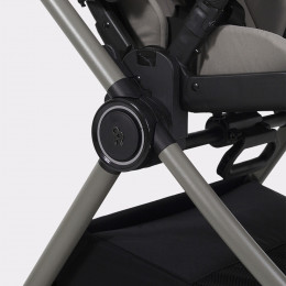 Детская коляска Rant Teo Soft 3 в 1 с автокреслом Aster Zero Black Cloud