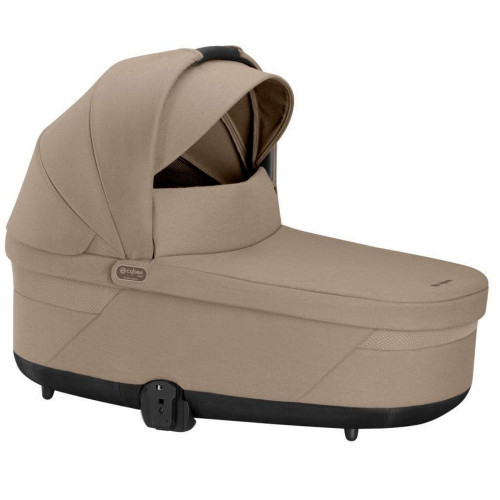 Коляска Cybex Balios S Lux TPE complete Cloud T Mirage Grey 3 в 1 Almond Beige с дождевиками