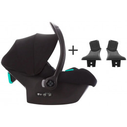 Детская коляска Bebetto Loren Stella Pro 3 в 1 с автокреслом Avionaut Cosmo 06 т.зеленая кожа
