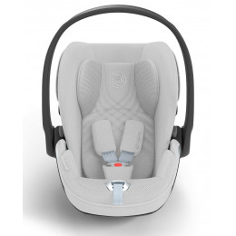 Коляска 3 в 1 Cybex Priam IV Rosegold complete и автокресло Cloud T i-Size Platinum White Plus Mirage Grey