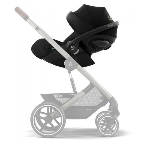 Коляска Carrello Alfa CRL-6522 2025 Cybex Cloud G i-Size Magic Black 3 в 1 Meadow Green