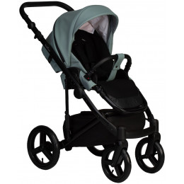 Детская коляска Indigo Lamar 3 в 1 с автокреслом Avionaut Cosmo Beige La05 шалфей кожа