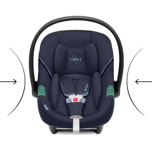 Коляска Carrello Vector CRL-6550 и автокресло Cybex Aton S2 Ocean Blue 3 в 1 Landscape Grey