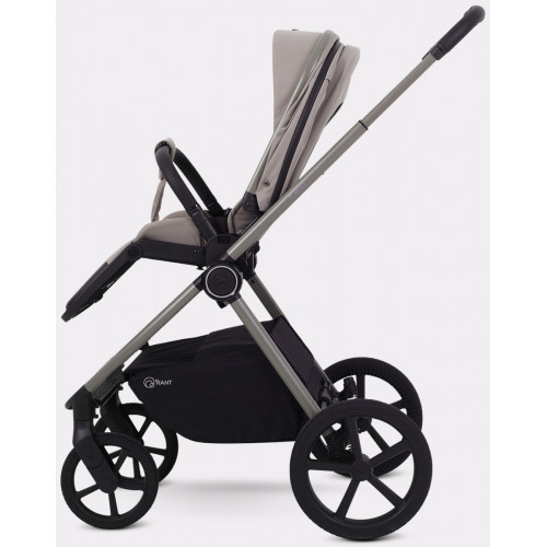 Детская коляска Rant Teo Soft 3 в 1 с автокреслом Aster Zero Black Cloud