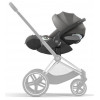 Коляска Cybex Balios S Lux TPE complete Cloud T Mirage Grey 3 в 1 Almond Beige с дождевиками