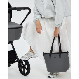 Детская коляска Rant Teo Soft 3 в 1 с автокреслом Aster Zero Black Grey
