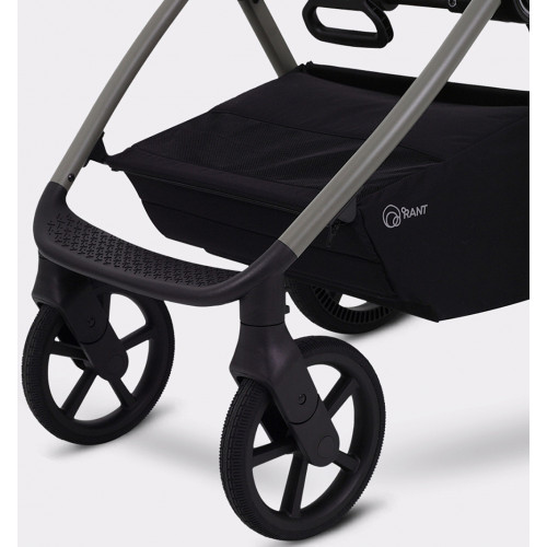 Детская коляска Rant Teo Soft 3 в 1 с автокреслом Aster Zero Black Cloud