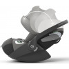 Коляска Cybex Balios S Lux TPE complete Cloud T Mirage Grey 3 в 1 Almond Beige с дождевиками