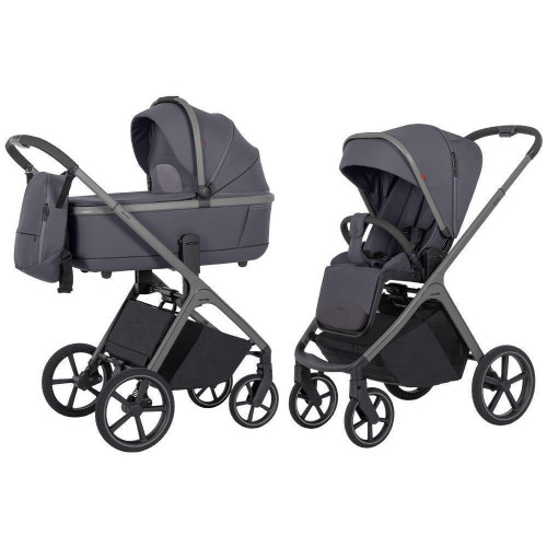 Коляска Carrello Vector CRL-6550 и автокресло Cybex Aton S2 Ocean Blue 3 в 1 Landscape Grey