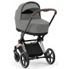 Коляска Cybex Priam IV Rosegold complete Cloud T One Love 3 в 1 Mirage Grey