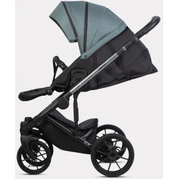 Детская коляска Riko Nano Thermo 3 в 1 с автокреслом Rant Cruise Grey 14 Dark sage (темно-зеленый)