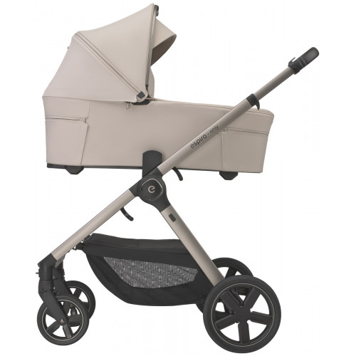 Детская коляска 3 в 1 Espiro Only 2026 и автокресло Pi Black 519 vanilla beige