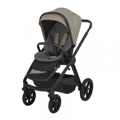 Детская коляска 3 в 1 Espiro Miloo 2025 и автокресло Pi Graphite 217 cashmere gray / Графитовый (Graphite 117)