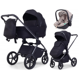 Детская коляска Rant Falcon Soft Therm 3 в 1 с автокреслом Miro Beige Black