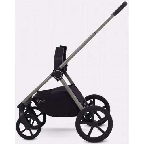 Детская коляска Rant Teo Soft 3 в 1 с автокреслом Aster Zero Black Cloud
