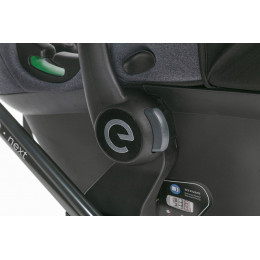Детская коляска 3 в 1 Espiro Code 2025 и автокресло Pi Graphite 10 clever black/ Графитовый (Graphite 117)