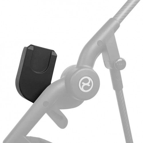 Коляска Cybex Melio Carbon Cloud T i-Size Mirage Grey 3 в 1 Almond Beige/Magic Black с дождевиками