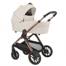 Детская коляска 3 в 1 Espiro Code 2025 и автокресло Pi Black 09 bave ecru/Чёрный (Black 110)