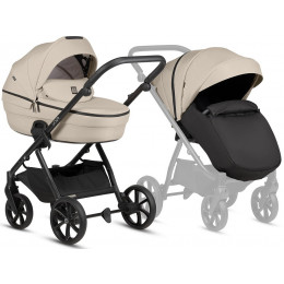 Детская коляска Tutis Uno 6 Plus Essential collection 3 в 1 с автокреслом Beno Black 1602180 Beige