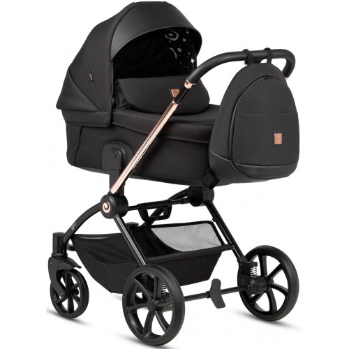 Детская коляска Tutis Gio Plus 3 в 1 с автокреслом Beno Black 1552135 Nero