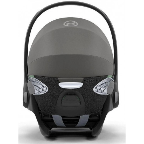 Коляска Cybex Balios S Lux TPE complete Cloud T Mirage Grey 3 в 1 Almond Beige с дождевиками