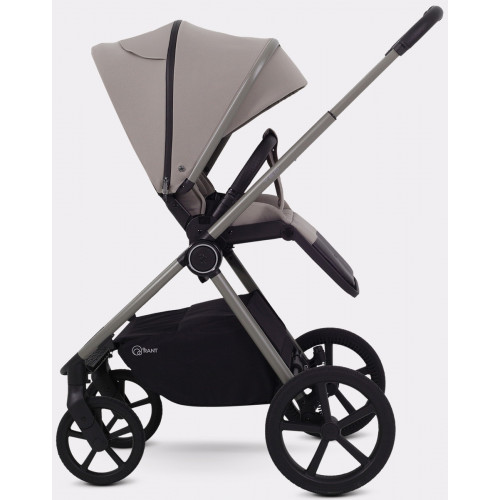Детская коляска Rant Teo Soft 3 в 1 с автокреслом Aster Zero Black Cloud