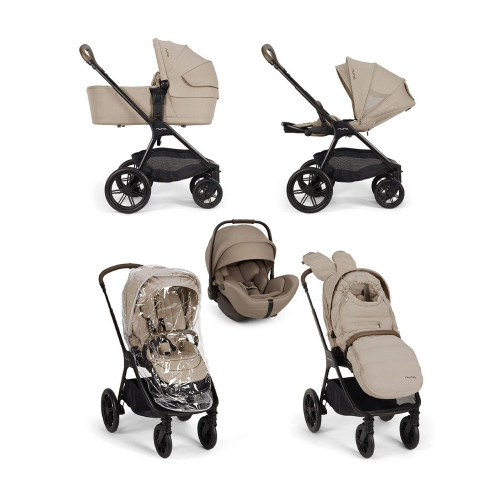 Купить коляску 3в1 Nuna TRIV LX AS Cosmopolitan + автокресло Nuna ARRA FLEX Cedar