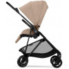 Коляска Cybex Melio Carbon Cloud T i-Size Mirage Grey Plus 3 в 1 Almond Beige/Magic Black с дождевиками