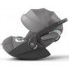 Коляска Cybex Melio Carbon Cloud T i-Size Mirage Grey Plus 3 в 1 Almond Beige/Magic Black с дождевиками